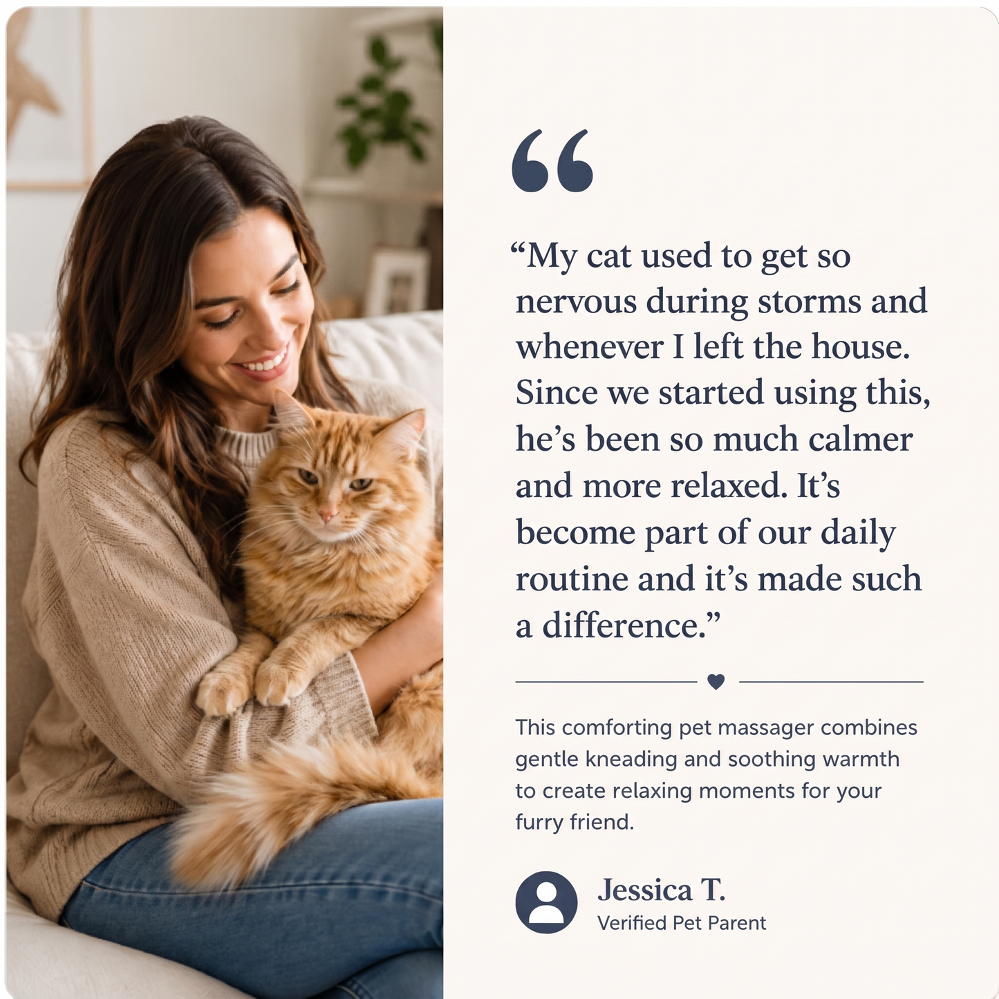 PubRub™ Calming pet massager